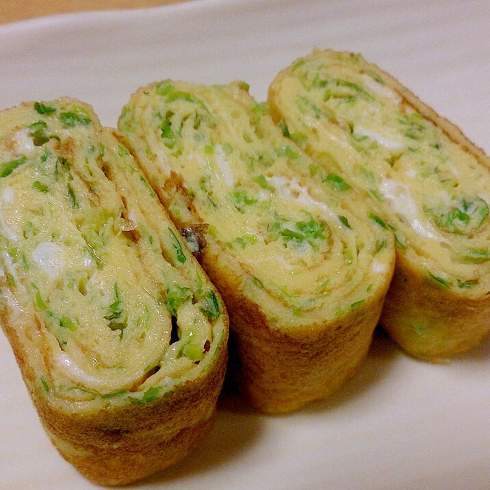 お弁当に☆青海苔入り卵焼き~緑が足りない時に~